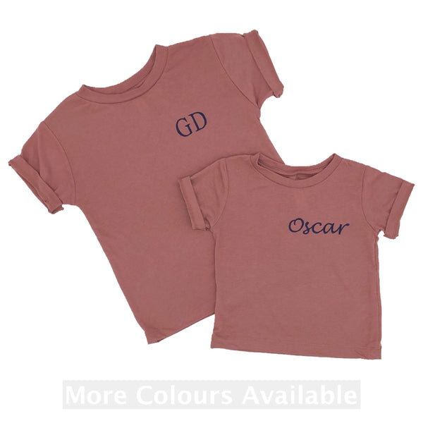 Pumpkin Baby Personalised Triblend Short Sleeve T Shirt