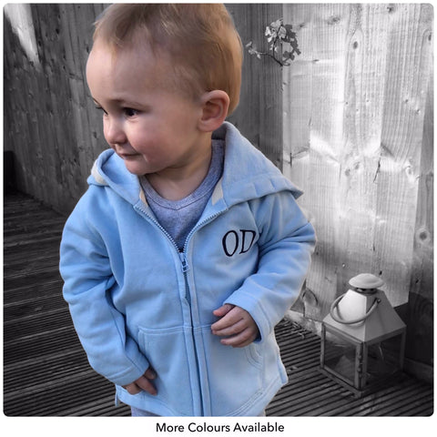 Pumpkin Baby Personalised Full Zip Hoodie