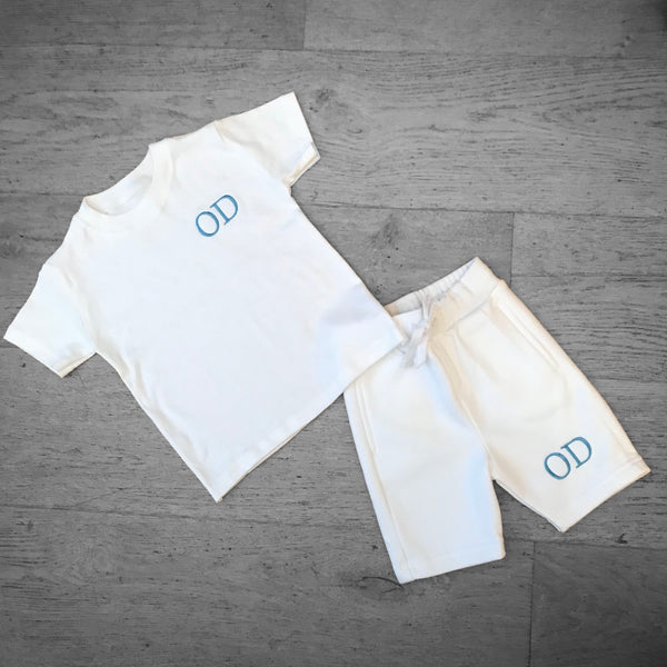 Pumpkin Baby Personalised Cotton T Shirt & Shorts Set