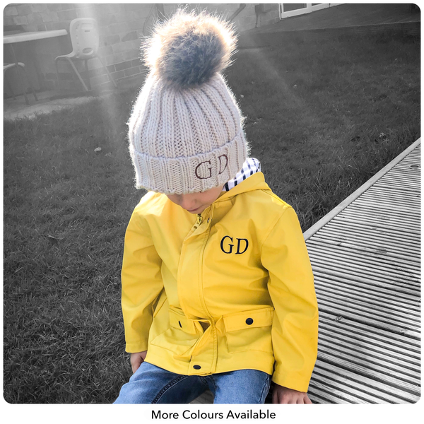 Pumpkin Kids Personalised Rain Jacket