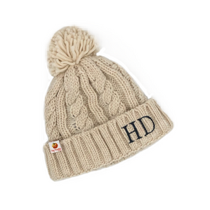 Pumpkin Kids Personalised Cable Knit Beanie