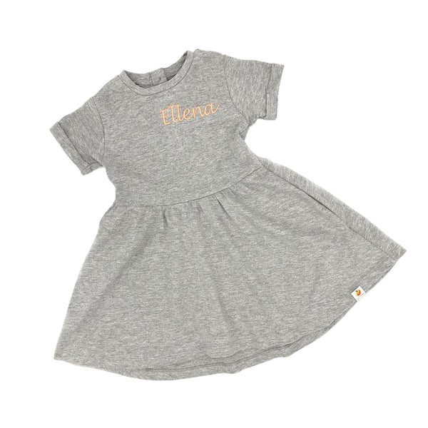 Pumpkin Kids Personalised Cotton Dress